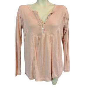 Sweet Romeo Pink Tunic Top Size Small